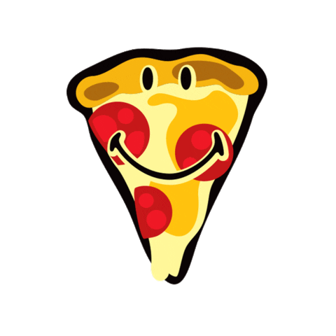 Happy Mystic Pizza Sticker by Smiley