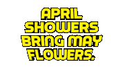 Happy April Sticker by OpticalArtInc.