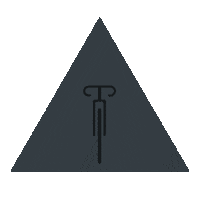 pedaleur cycle velo phare rouler Sticker