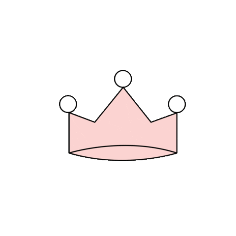 Pink Crown Sticker by STARSKIN®