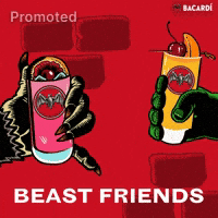 Halloween Rum GIF by Bacardi