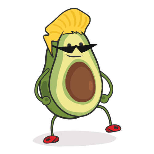 AvomanGrocer giphyupload happy run glasses Sticker