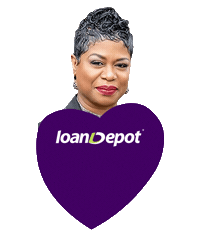 Michelle Coleman Sticker by Loan Depot - Christine Sittinger