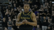 College Hoops Clapping GIF by Northwestern Athletics