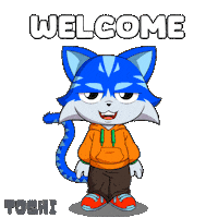 Come Welcome Home Sticker by Toshithecat