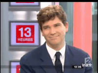 arnaud montebourg archive GIF by franceinfo