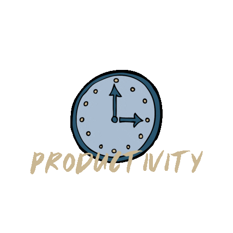 vowandvast time wine girlboss productivity Sticker
