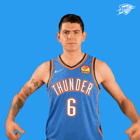 Oklahoma City Flex GIF by OKC Thunder