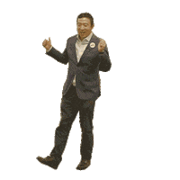 Dance President Sticker by Andrew Yang