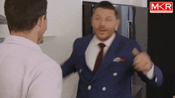 happy swing GIF by My Kitchen Rules