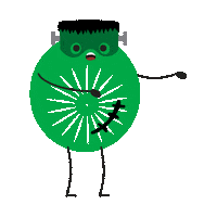 Uw Madison Halloween Sticker by Wisconsin Union