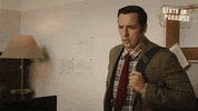 Stressed Exhale GIF by Death In Paradise