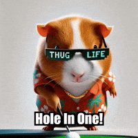 Guinea Pig Golf GIF by Guinea Gambino