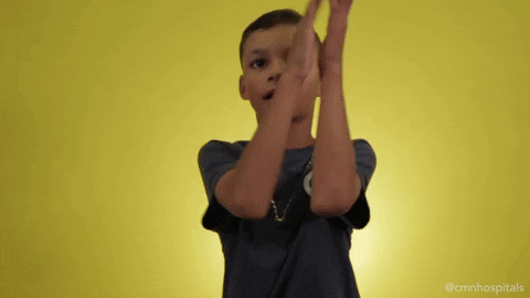 Devin Applause GIF by Children's Miracle Network Hospitals