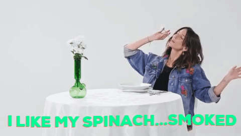 foodie Spinach GIF