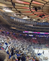 Fans' Delight as Rangers Eliminate Penguins in Stanley Cup Playoffs
