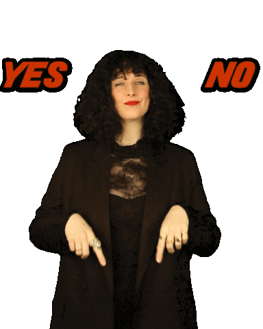 karlieapriori yes no yay question Sticker