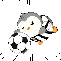 Football Save Sticker by Pudgy Penguins