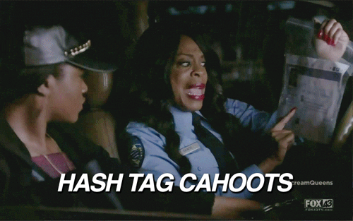 Scream Queens Hashtag GIF