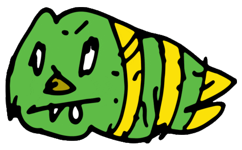 Monster Smile Sticker