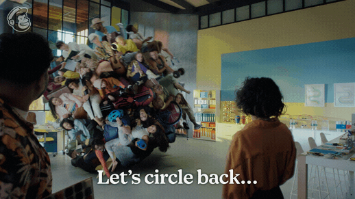 Circle Back GIF by Mailchimp