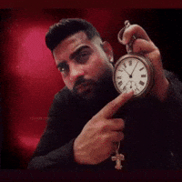 Rabbit Clock GIF