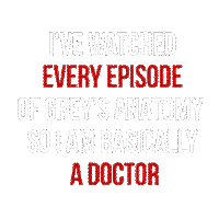 greys anatomy television Sticker by ABC Network