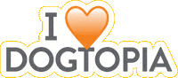 Dog Sticker by Dogtopia