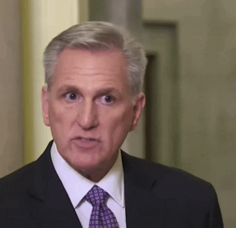 SpeakerMcCarthy giphygifmaker congress press conference kevin mccarthy GIF