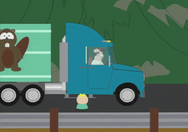 truck road GIF by South Park 
