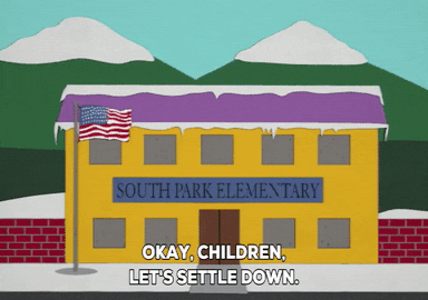 settling south park elementary GIF by South Park 