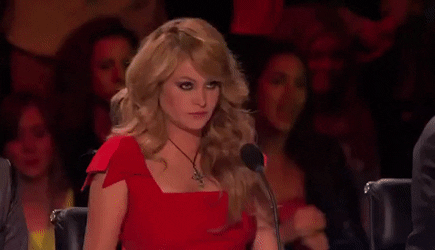 serious the x factor GIF by Paulina Rubio