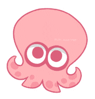 Splatoon 2 Pink Sticker