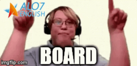board total physical response GIF by ALO7.com