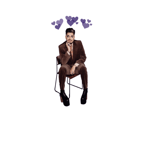 Aging Valentines Day Sticker by Adam Lambert