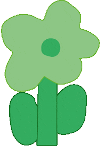 Flower Greens Sticker