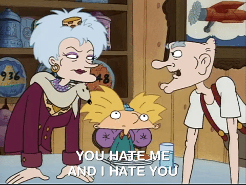 hey arnold nicksplat GIF