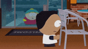 eric cartman door GIF by South Park 