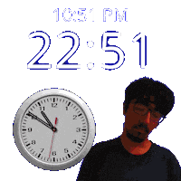 10Pm Sticker