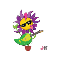 Happy Rock Sticker by MaryAchiMx
