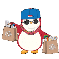 Black Friday Shopping Sticker by Pudgy Penguins