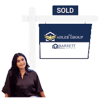 theadlergroup adler the adler group barrett real estate barrett real Sticker