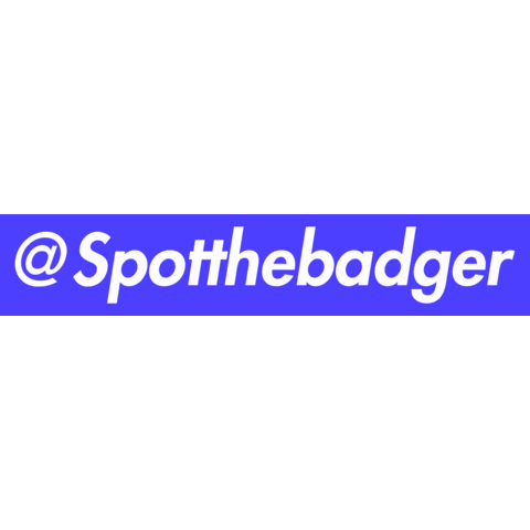 spotthebadger badgers badger spotthebadger supreme badger Sticker