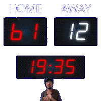 12 Away Sticker