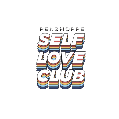 Love Myself Heart Sticker by Penshoppe