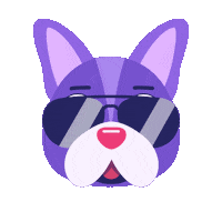 Dogs Character Sticker by SVGator