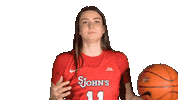 St Johns Ball Toss Sticker by St. John's Red Storm