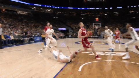 basketball block GIF by Marquette Athletics