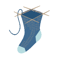 Knitting Wolle Sticker by gruendl.com