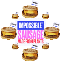 Plant Based Vegan Sticker by Impossible Foods